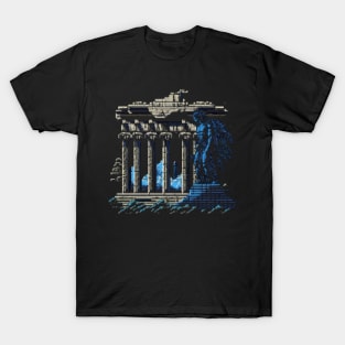 Acropolis Pixel Art T-Shirt